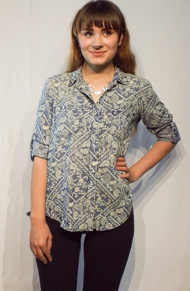 Tencel shirt - Riley Paisley