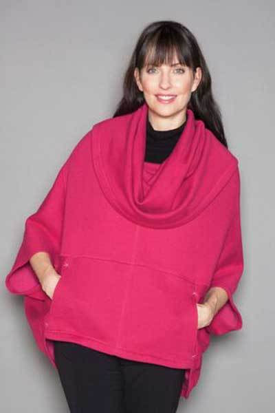 Organic Poncho Capelet - Kris