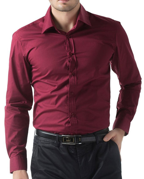 PAUL JONES Mens Dress Shirt in Slim Fit CL5252