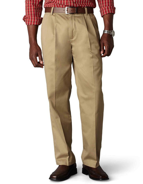 Dockers Men's Signature Khaki D3 Classic-Fit Pleated Pant