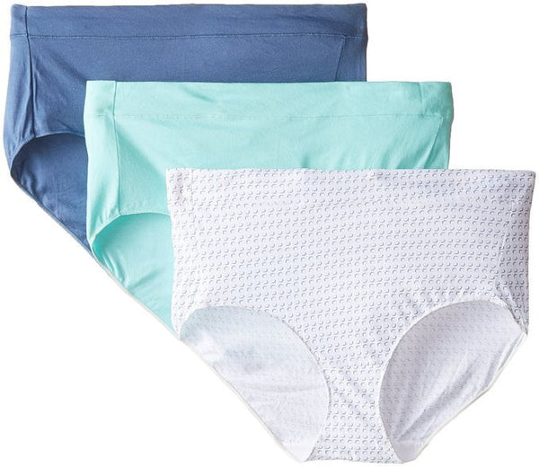 Hanes Women's Constant Comfort X-Temp Modern Brief Panty (Pack of 3)