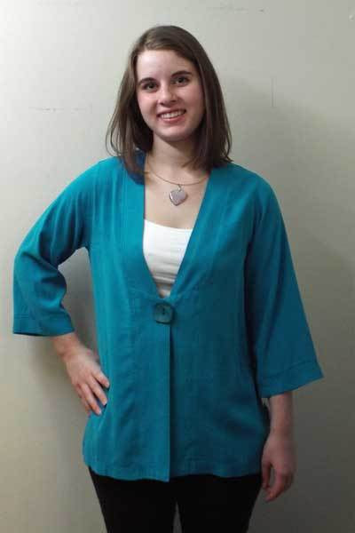 Front Button Tencel Jacket