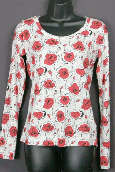 Long Sleeve Cotton Blouse