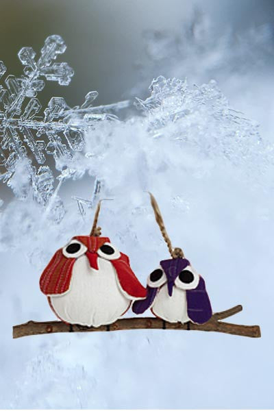 Handmade Owl Ornament