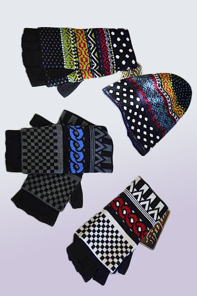 Icelandic Wool Blend - Fingerless Gloves