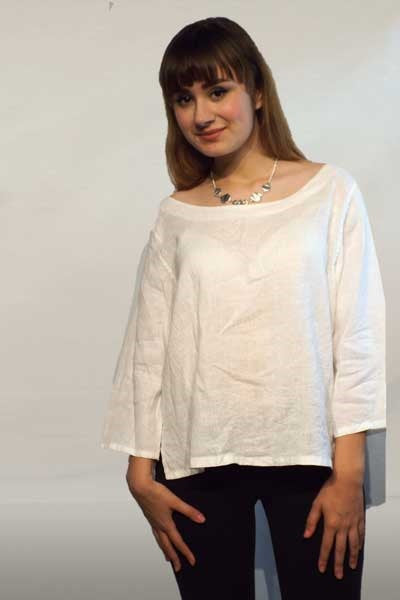 Italian Linen Blouse