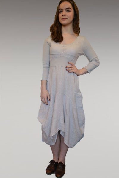 Inizio Linen Dress 3/4 sleeve - Magic