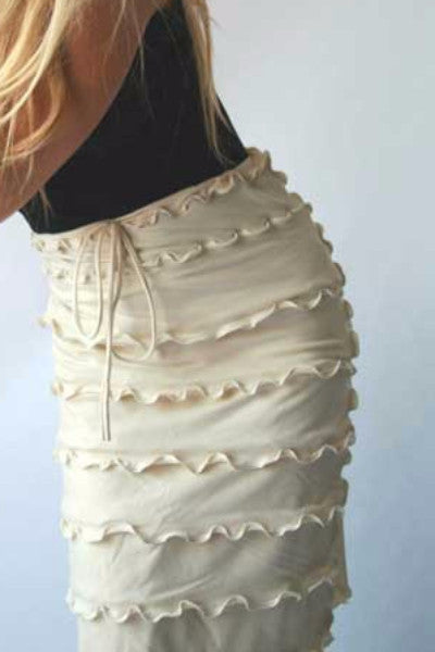 Ruffled Organic Skirt
