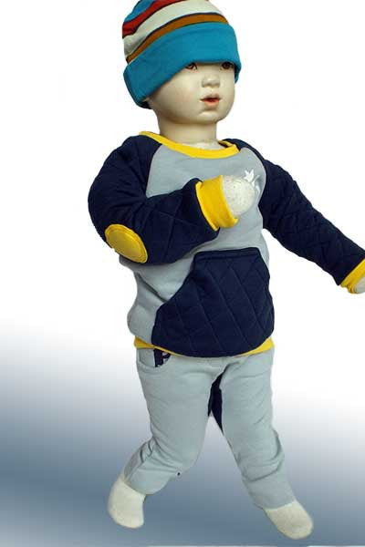Toddler Organic Fleece Sweatshirt - Foxy