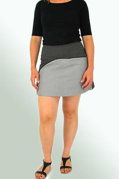 Hemp Skirt - Two Tone