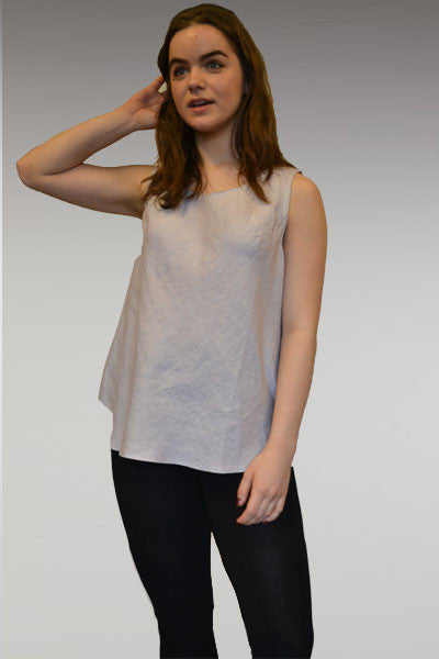 Linen Bias Tank