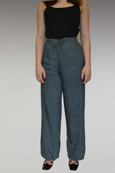 Linen Drawstring Pants