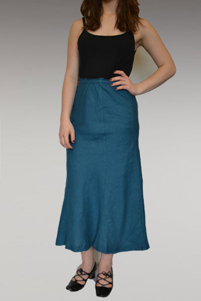 Long Linen Skirt
