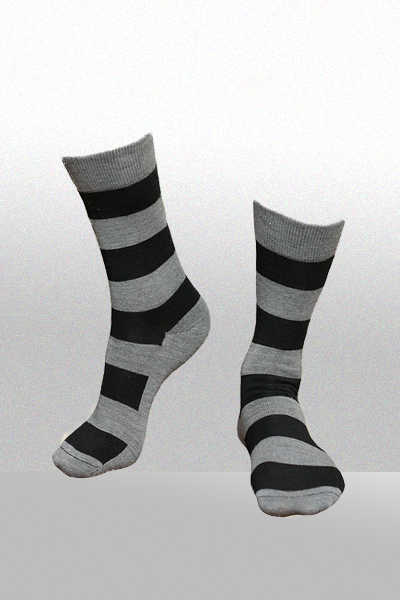 Women's Organic Merino Wool Sock - Striped