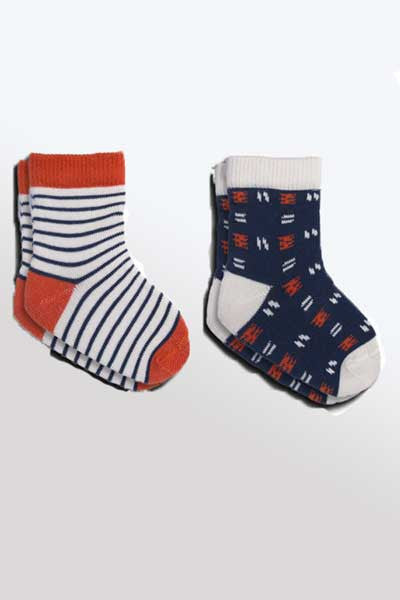 Organic Cotton Socks - Sparrow (2-pack)