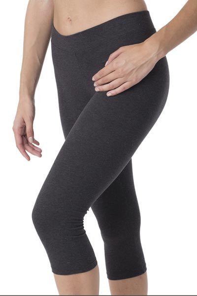 Organic Cotton Capri Leggings