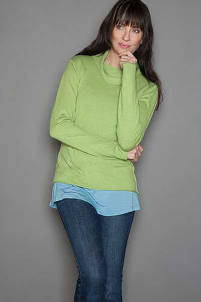 Cashmere Cowl Sweater - XS only