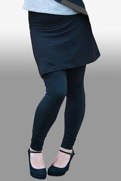 Organic Cotton Skirted Leggings