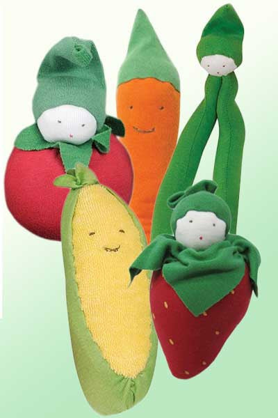 Organic Cotton Toy - Fruits and Veggies