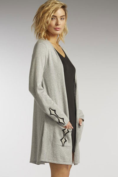 Organic Cardigan - Native Design