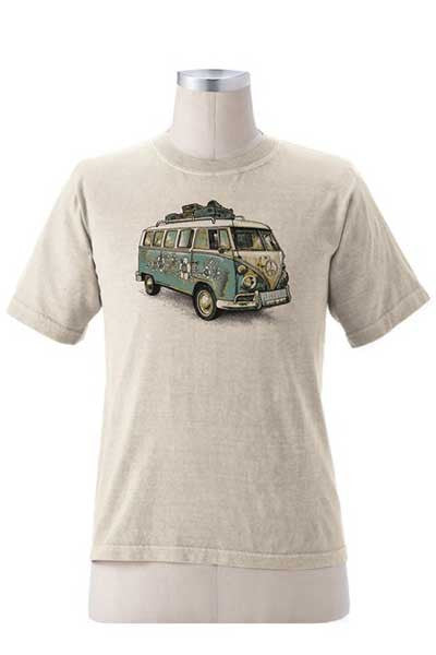 Organic Cotton Tee for men - VW Bus