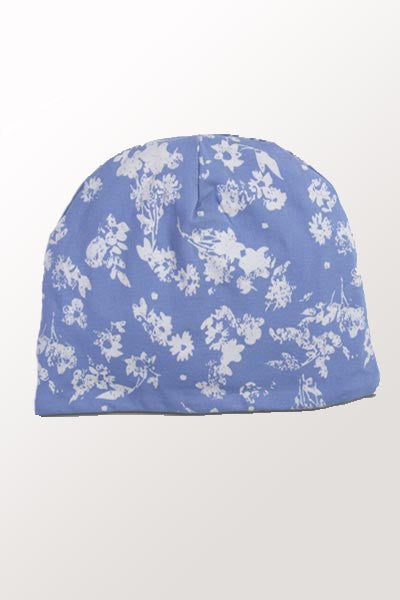 Baby Organic Hat - Chambray Floral
