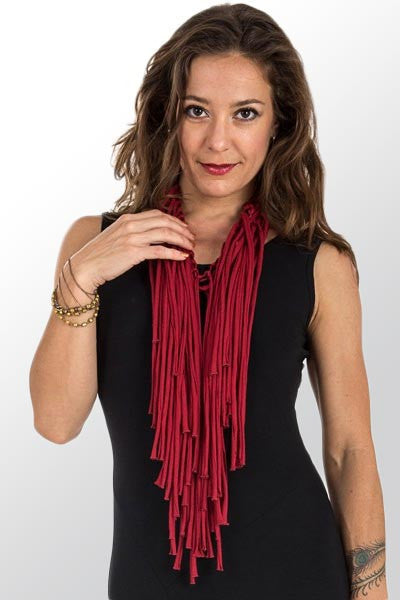 Women's Upcycled Cotton Fringe Accessory