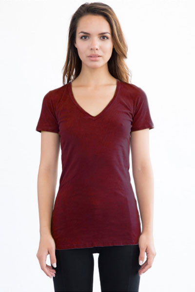 Organic Cotton V-neck Tee